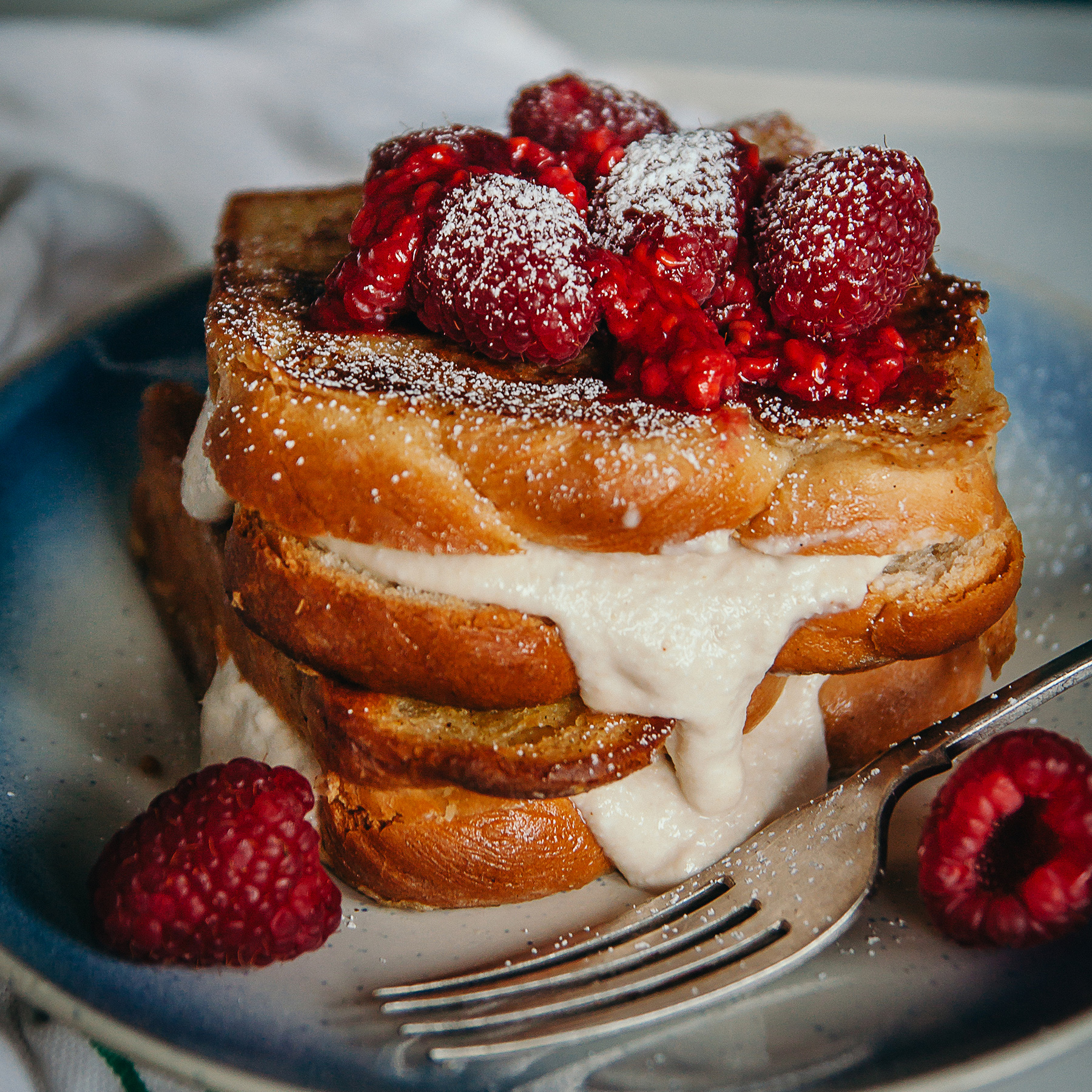 Stuffed Vegan French Toast Free Customizable Meal Plan Veahero