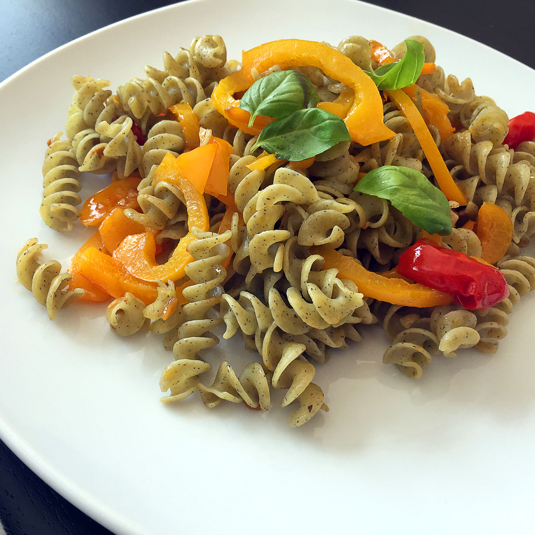 Green Pea and Vegetable Pasta Free 7 Day Vegan Meal Plan Veahero