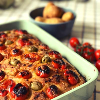 Homemade Italian Focaccia Bread