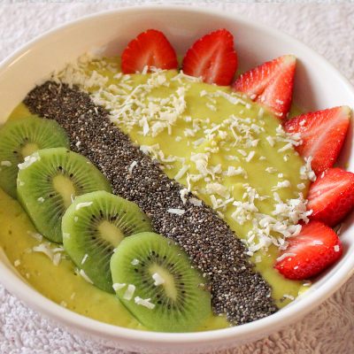 Mango and Avocado Smoothie Bowl