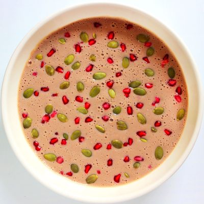 Pomegranate Smoothie Bowl