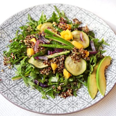 Avocado and Mango Quinoa Salad