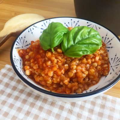 Spicy Tomato and Buckwheat Soup