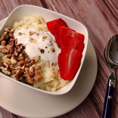 Strawberry and Walnut Couscous