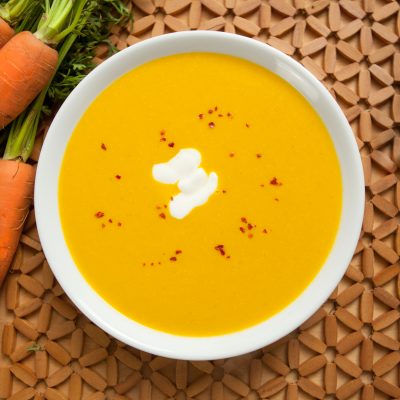 Yellow Curry Carrot Soup